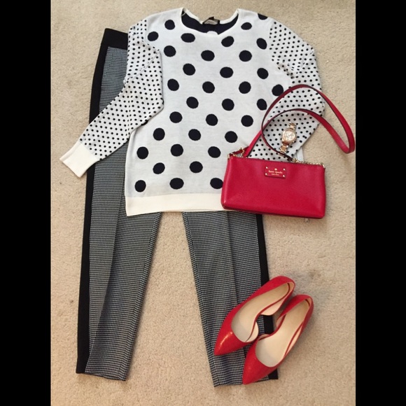 Ann Taylor Pants - Checked Ankle Pants